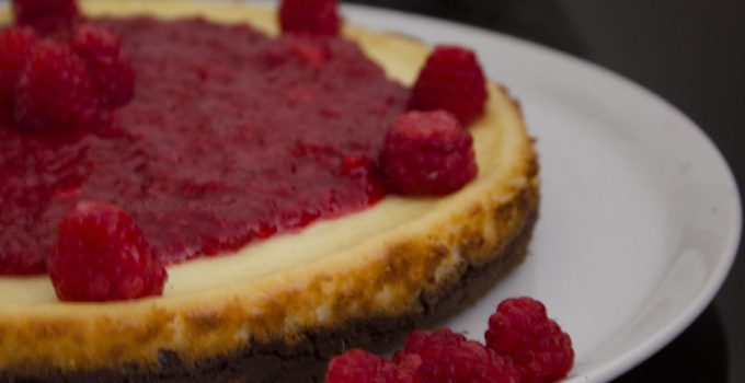 Cheesecake ai lamponi