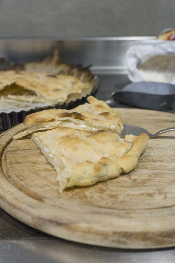 Focaccia di Recco al formaggio